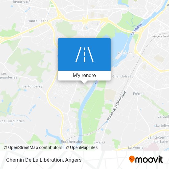 Chemin De La Libération plan