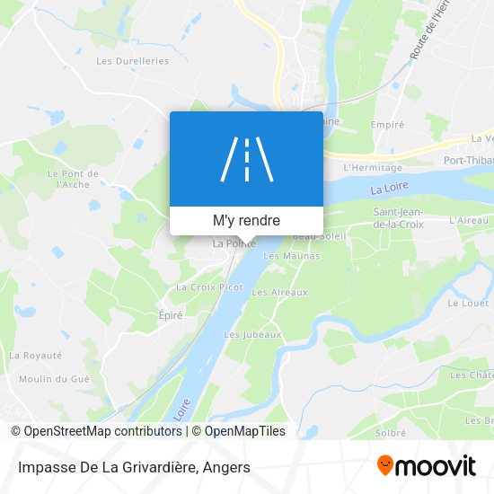 Impasse De La Grivardière plan
