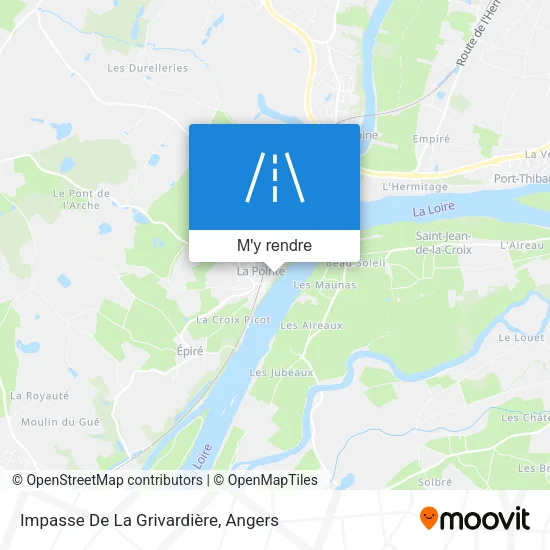 Impasse De La Grivardière plan
