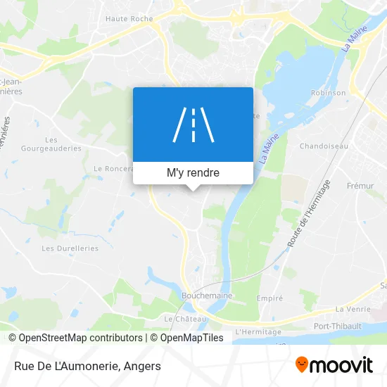 Rue De L'Aumonerie plan