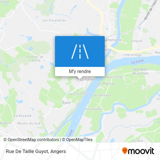 Rue De Taille Guyot plan