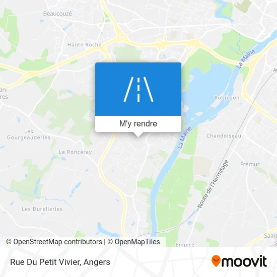 Rue Du Petit Vivier plan