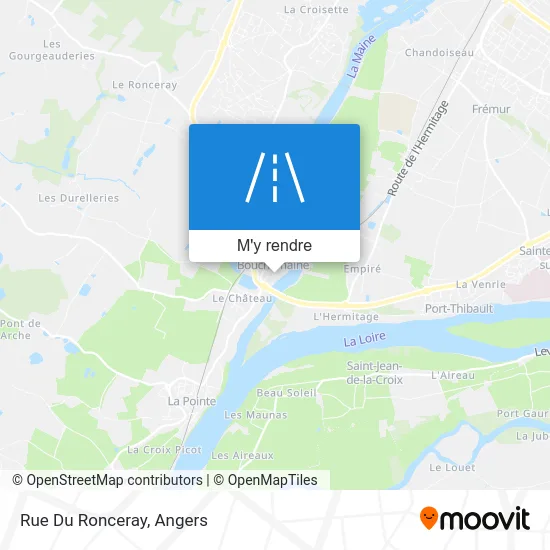 Rue Du Ronceray plan