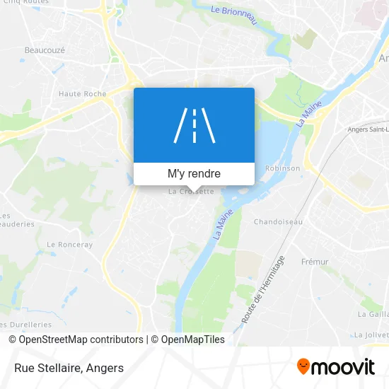 Rue Stellaire plan