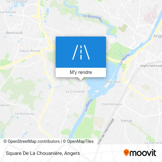 Square De La Chouanière plan