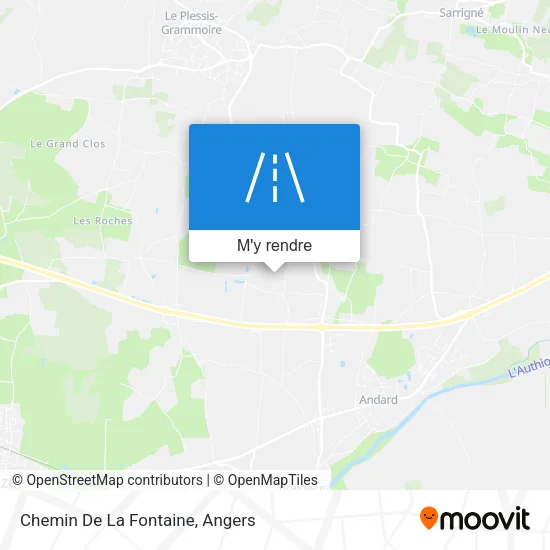 Chemin De La Fontaine plan