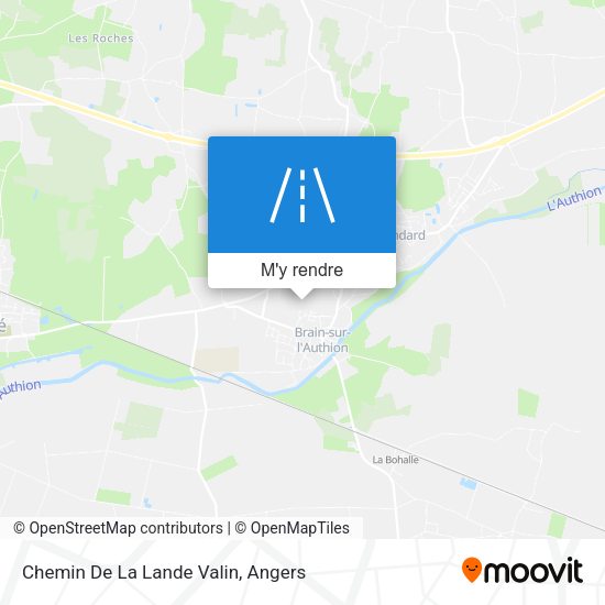 Chemin De La Lande Valin plan