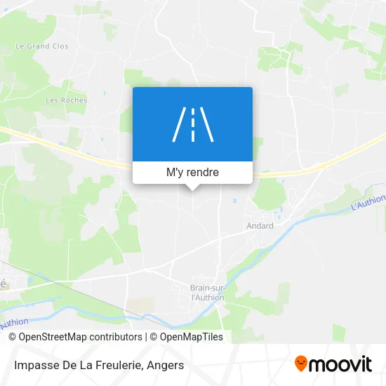 Impasse De La Freulerie plan