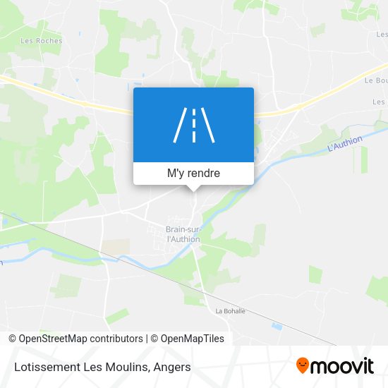 Lotissement Les Moulins plan