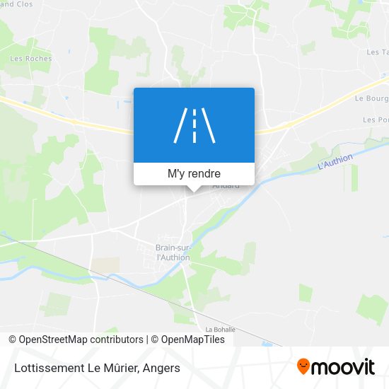 Lottissement Le Mûrier plan