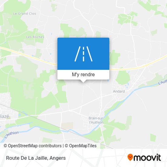 Route De La Jaille plan