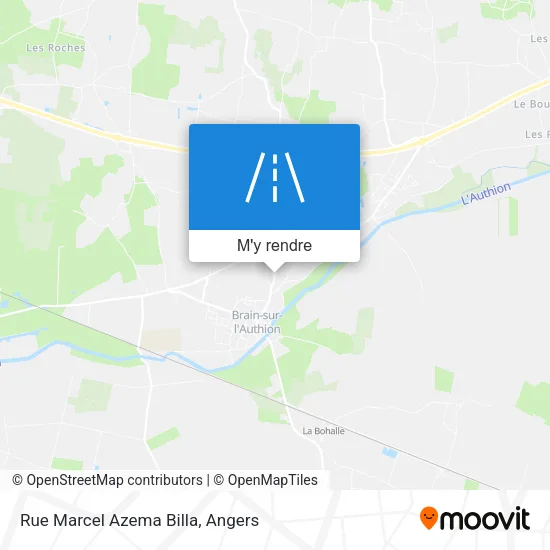 Rue Marcel Azema Billa plan