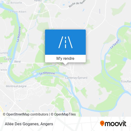 Allée Des Goganes plan