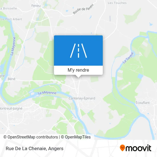 Rue De La Chenaie plan