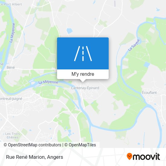 Rue René Marion plan