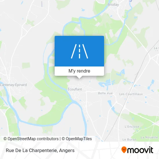 Rue De La Charpenterie plan