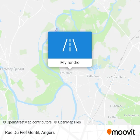 Rue Du Fief Gentil plan