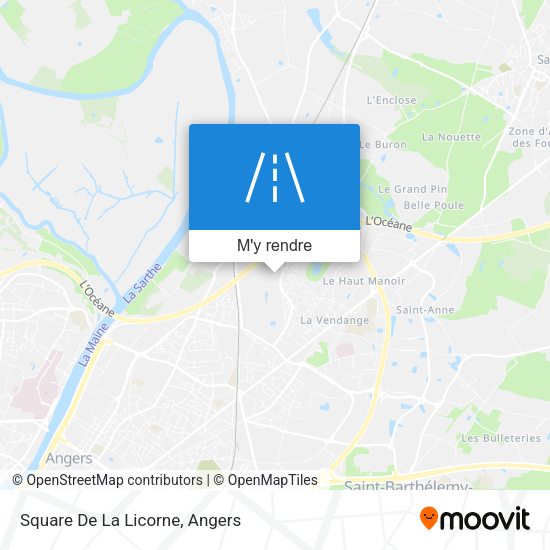 Square De La Licorne plan