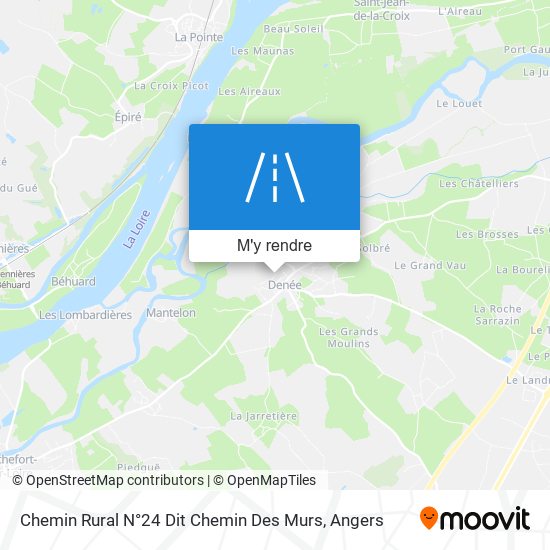 Chemin Rural N°24 Dit Chemin Des Murs plan