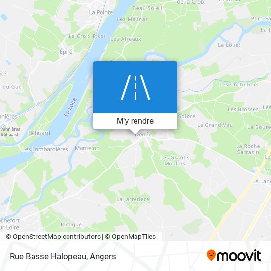 Rue Basse Halopeau plan