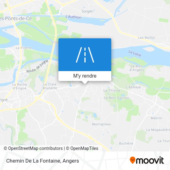 Chemin De La Fontaine plan