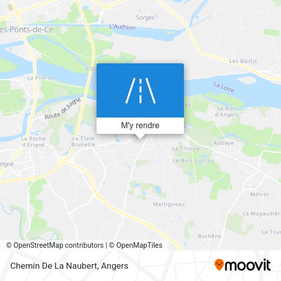 Chemin De La Naubert plan