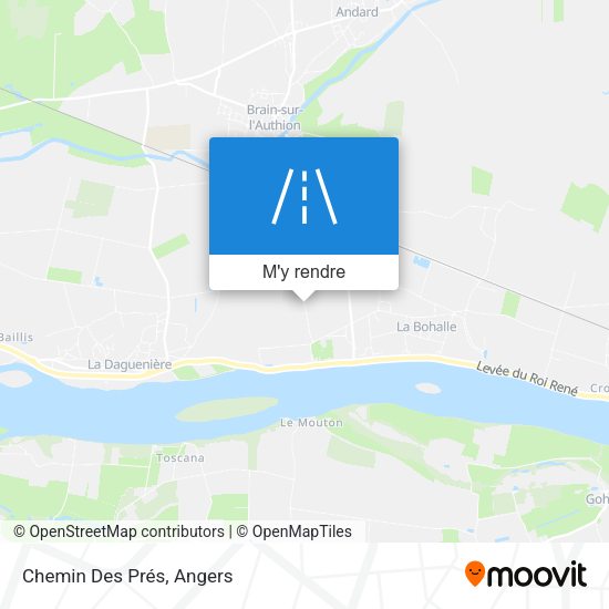 Chemin Des Prés plan