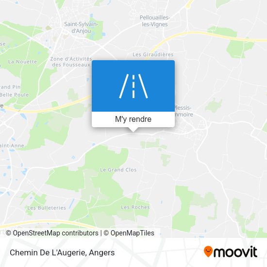 Chemin De L'Augerie plan