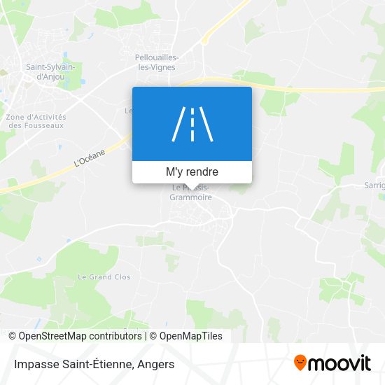 Impasse Saint-Étienne plan