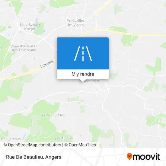 Rue De Beaulieu plan