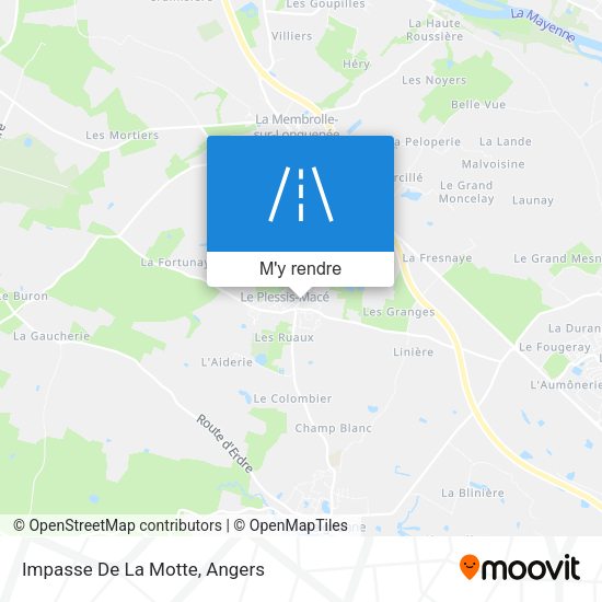 Impasse De La Motte plan