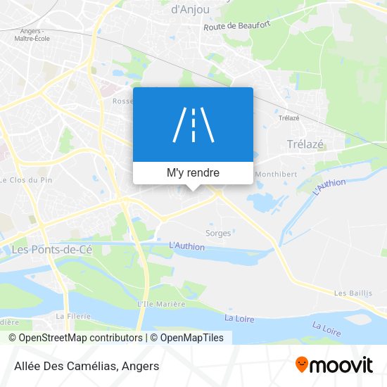 Allée Des Camélias plan