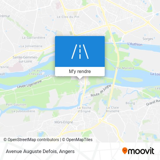 Avenue Auguste Defois plan