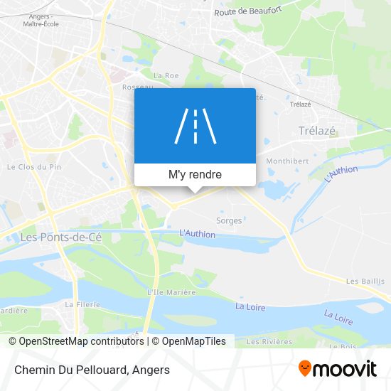 Chemin Du Pellouard plan