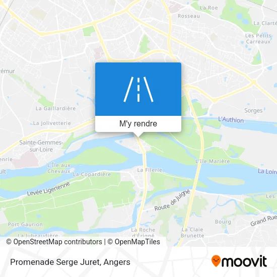 Promenade Serge Juret plan