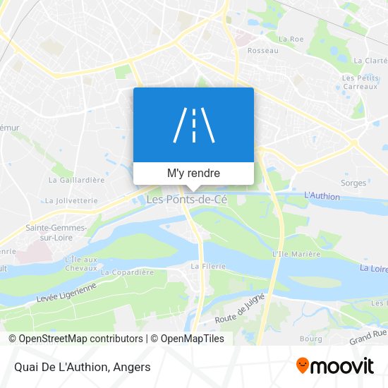Quai De L'Authion plan