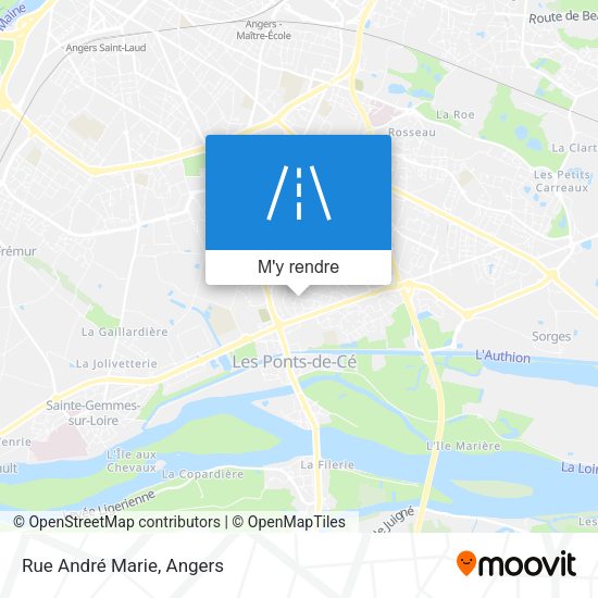 Rue André Marie plan