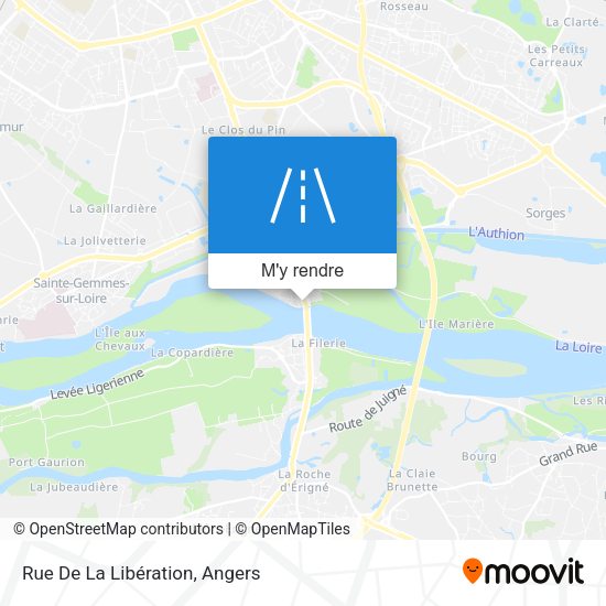 Rue De La Libération plan