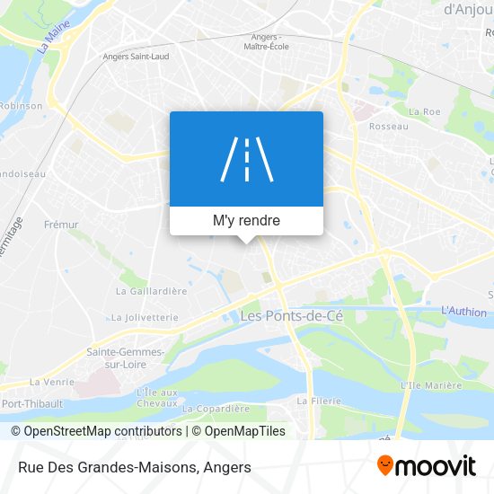 Rue Des Grandes-Maisons plan