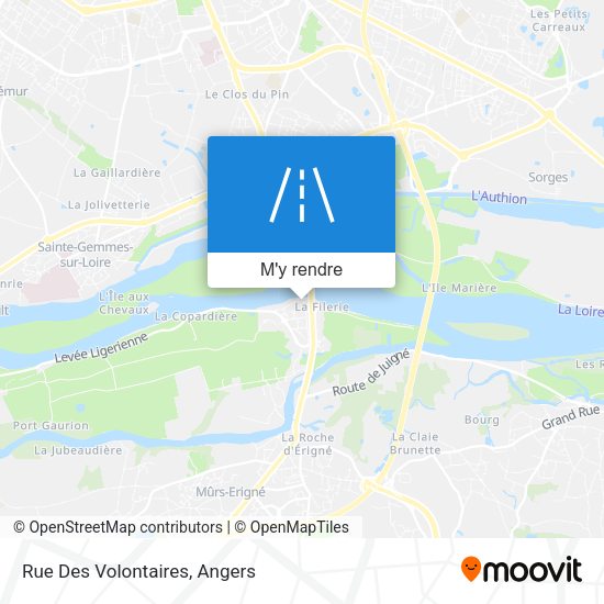 Rue Des Volontaires plan