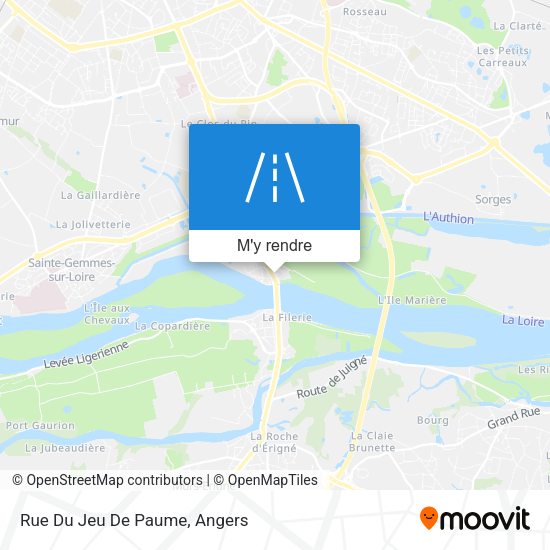 Rue Du Jeu De Paume plan