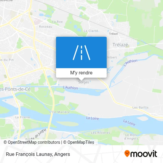 Rue François Launay plan