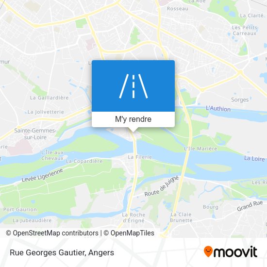Rue Georges Gautier plan