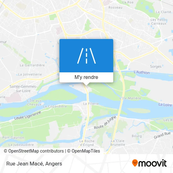 Rue Jean Macé plan