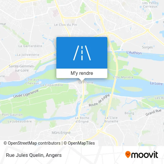 Rue Jules Quelin plan