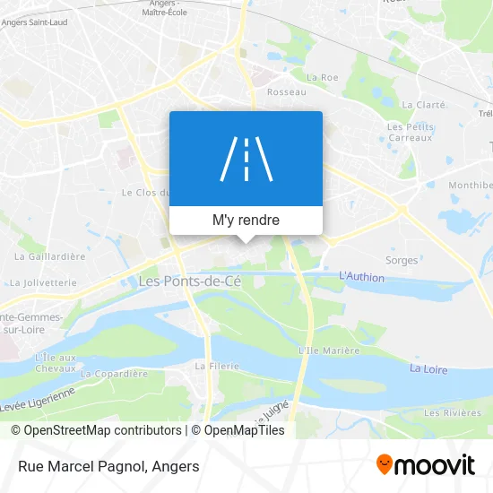 Rue Marcel Pagnol plan