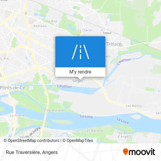 Rue Traversière plan