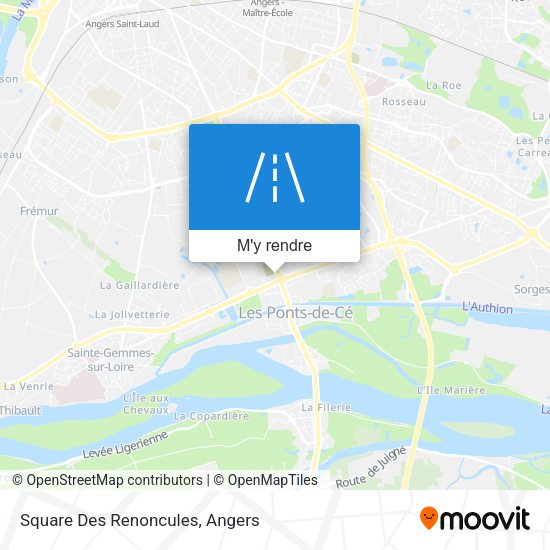 Square Des Renoncules plan
