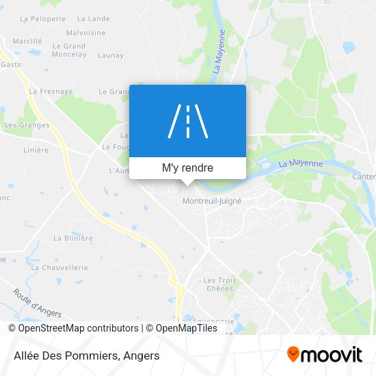 Allée Des Pommiers plan