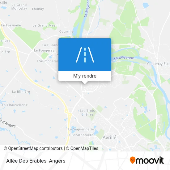 Allée Des Érables plan